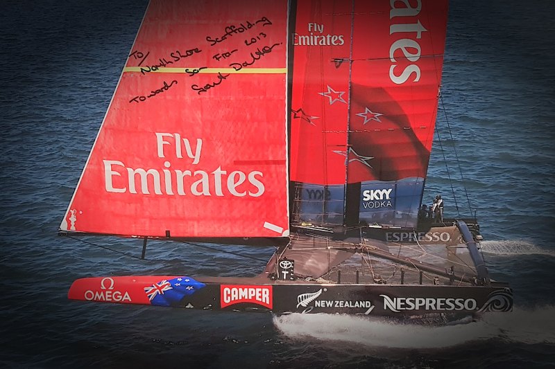 A thank-you note from Grant Dalton and Team New Zealand